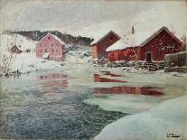 The Mill Stream-Frits Thaulow-Giclee Print
