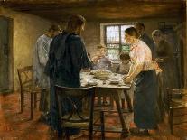 Let the Children Come to Me, 1884-Fritz von Uhde-Framed Premier Image Canvas