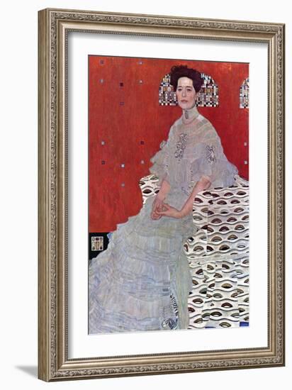 Fritza Reidler Klimt-Gustav Klimt-Framed Art Print