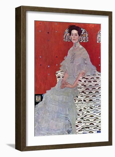 Fritza Reidler Klimt-Gustav Klimt-Framed Art Print