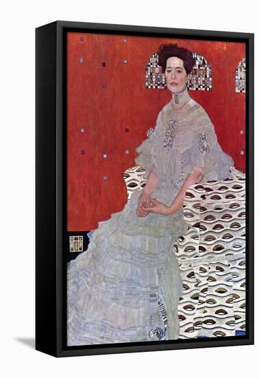 Fritza Reidler Klimt-Gustav Klimt-Framed Stretched Canvas