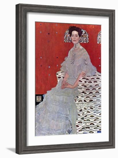 Fritza Reidler Klimt-Gustav Klimt-Framed Art Print