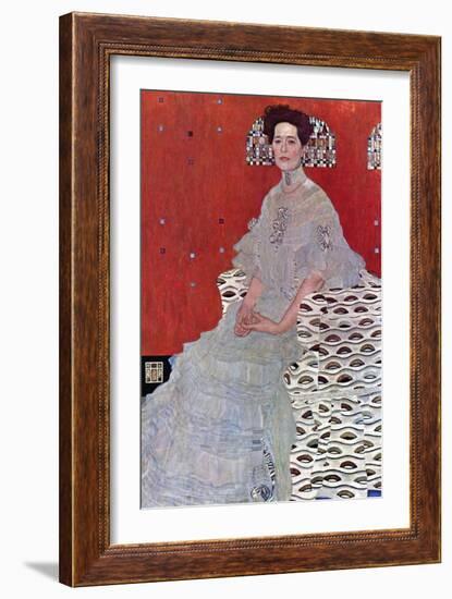 Fritza Reidler Klimt-Gustav Klimt-Framed Art Print