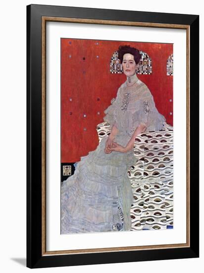 Fritza Reidler Klimt-Gustav Klimt-Framed Art Print