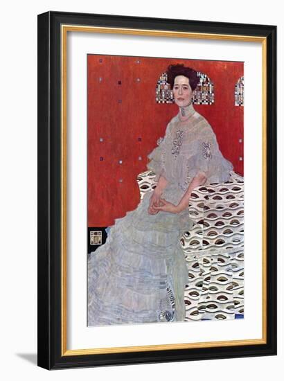 Fritza Reidler Klimt-Gustav Klimt-Framed Art Print