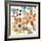 Frivolous Florals 1-Karin Johannesson-Framed Premium Giclee Print