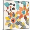 Frivolous Florals 1-Karin Johannesson-Mounted Premium Giclee Print