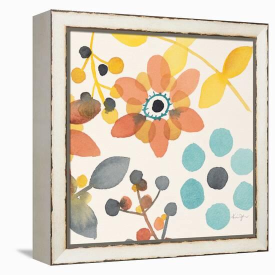 Frivolous Florals 2-Karin Johannesson-Framed Stretched Canvas