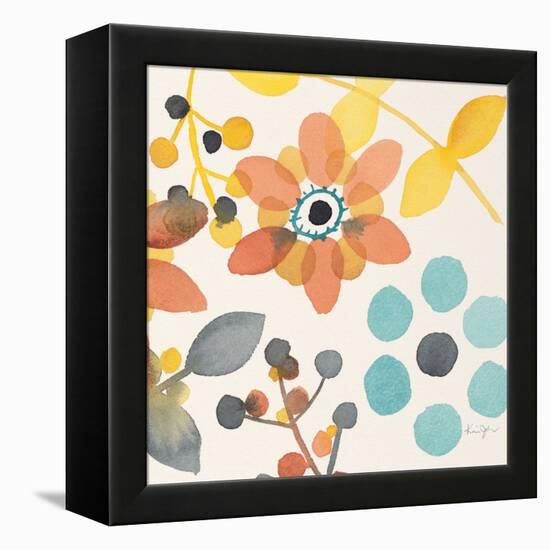 Frivolous Florals 2-Karin Johannesson-Framed Stretched Canvas
