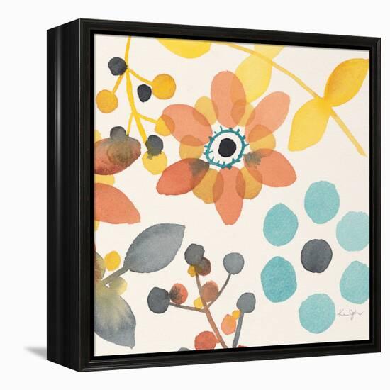 Frivolous Florals 2-Karin Johannesson-Framed Stretched Canvas