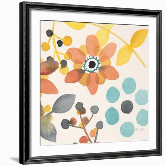 Frivolous Florals 2-Karin Johannesson-Framed Giclee Print