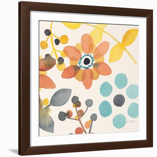 Frivolous Florals 2-Karin Johannesson-Framed Giclee Print