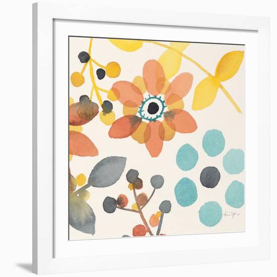 Frivolous Florals 2-Karin Johannesson-Framed Giclee Print