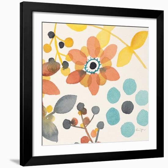 Frivolous Florals 2-Karin Johannesson-Framed Giclee Print