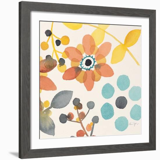 Frivolous Florals 2-Karin Johannesson-Framed Giclee Print