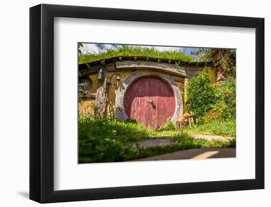 Frodo's Village New Zealand-null-Framed Premium Giclee Print