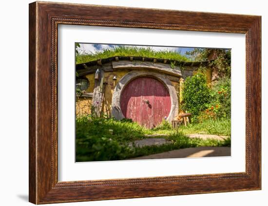 Frodo's Village New Zealand-null-Framed Art Print