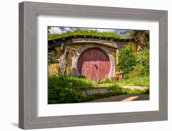 Frodo's Village New Zealand-null-Framed Art Print