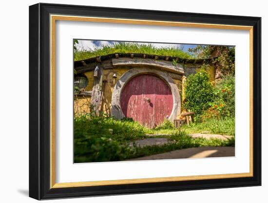 Frodo's Village New Zealand-null-Framed Art Print