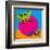 Frog and Caterpillar-Yaro-Framed Art Print