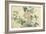 Frog and Morning Glories, C. 1832-Katsushika Hokusai-Framed Giclee Print