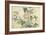 Frog and Morning Glories, C. 1832-Katsushika Hokusai-Framed Giclee Print