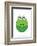 Frog - Animaru Cartoon Animal Print-Animaru-Framed Giclee Print