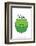 Frog - Animaru Cartoon Animal Print-Animaru-Framed Giclee Print