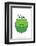 Frog - Animaru Cartoon Animal Print-Animaru-Framed Giclee Print