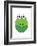 Frog - Animaru Cartoon Animal Print-Animaru-Framed Giclee Print