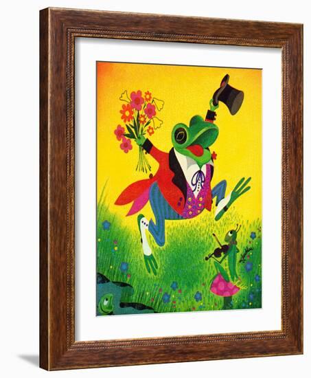 Frog Frolic - Playmate-William McLauchlan-Framed Giclee Print