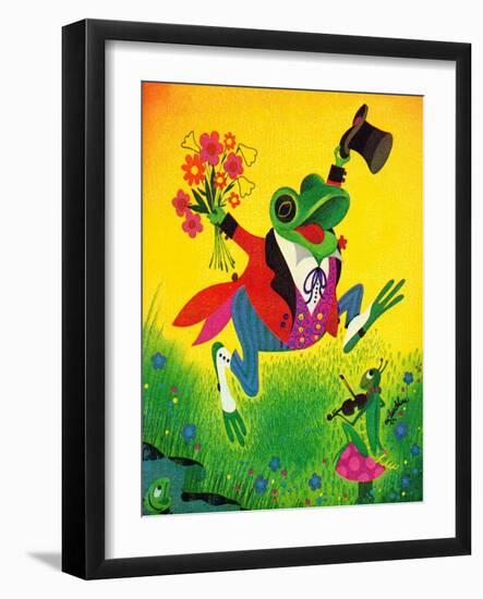 Frog Frolic - Playmate-William McLauchlan-Framed Giclee Print