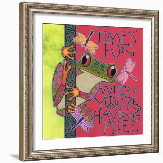 Frog I-Denny Driver-Framed Giclee Print