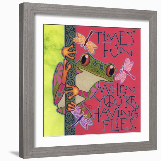 Frog I-Denny Driver-Framed Giclee Print