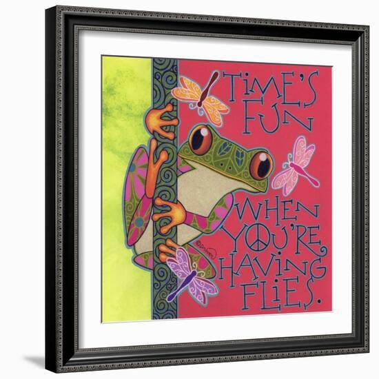 Frog I-Denny Driver-Framed Giclee Print