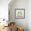 Frog In Clover-Valarie Wade-Framed Giclee Print displayed on a wall