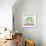 Frog In Clover-Valarie Wade-Framed Giclee Print displayed on a wall