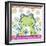 Frog In Clover-Valarie Wade-Framed Premium Giclee Print