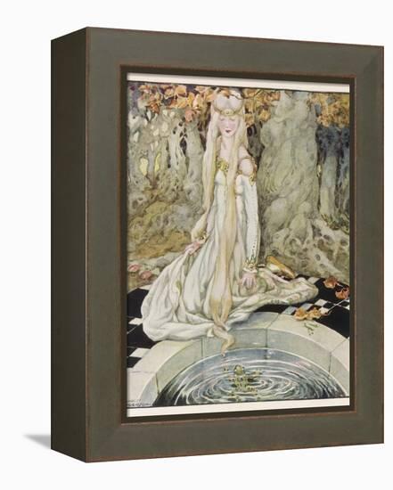 Frog Prince-Anne Anderson-Framed Premier Image Canvas