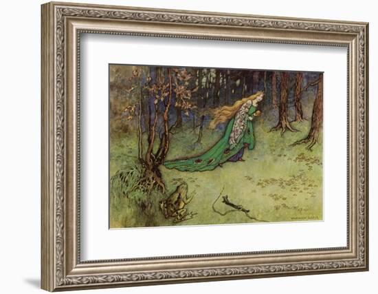 Frog Prince-Warwick Goble-Framed Photographic Print