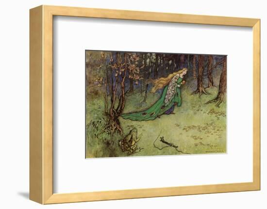 Frog Prince-Warwick Goble-Framed Photographic Print