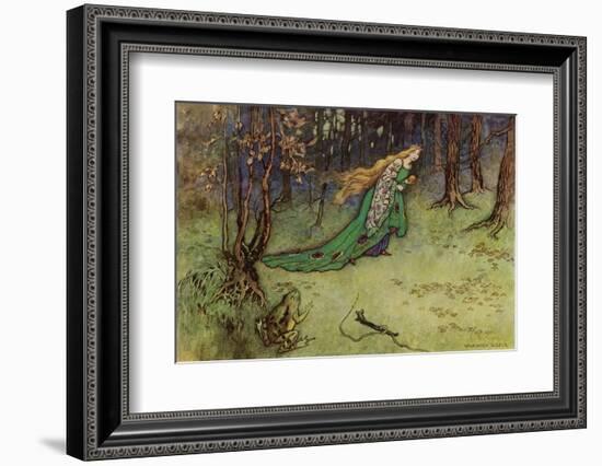 Frog Prince-Warwick Goble-Framed Photographic Print