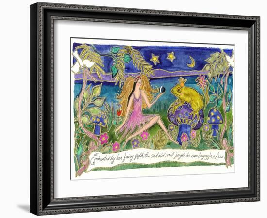 Frog Prince-Wyanne-Framed Giclee Print