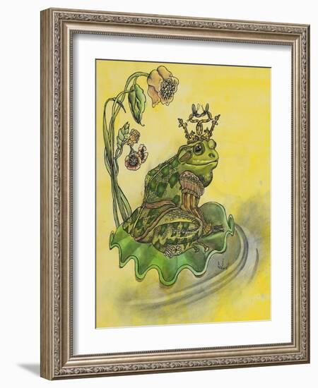 Frog Prince-Judy Mastrangelo-Framed Giclee Print