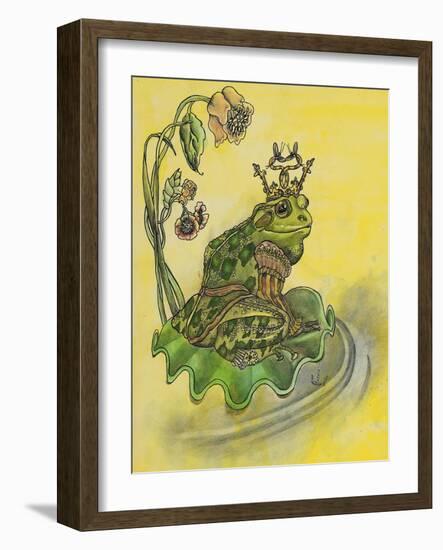 Frog Prince-Judy Mastrangelo-Framed Giclee Print