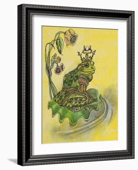 Frog Prince-Judy Mastrangelo-Framed Giclee Print