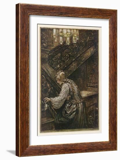 Frog Prince-Arthur Rackham-Framed Art Print