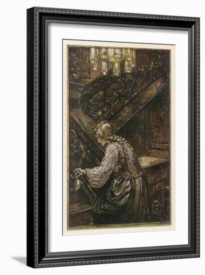 Frog Prince-Arthur Rackham-Framed Art Print