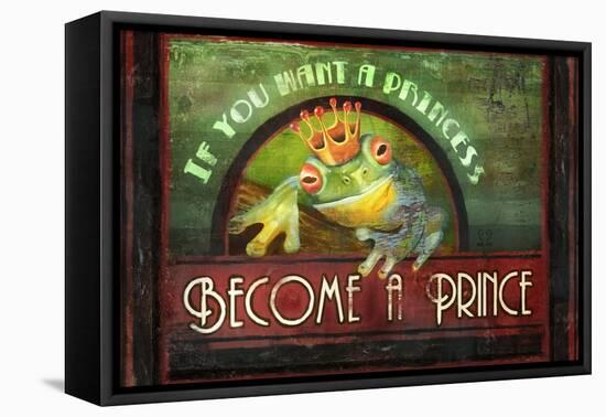 Frog Prince-Joel Christopher Payne-Framed Premier Image Canvas