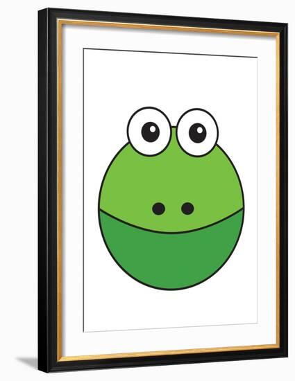 Frog-null-Framed Giclee Print